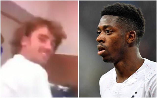 Griezmann Dembele racist video