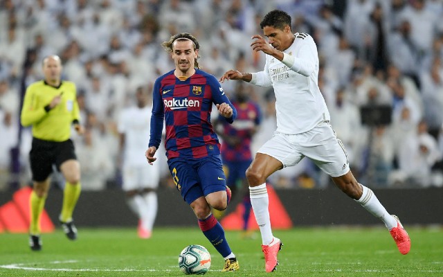 Griezmann Varane Barcelona Real Madrid