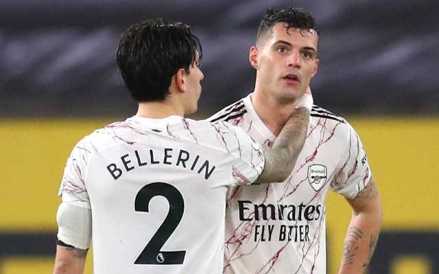 Hector Bellerin Granit Xhaka Arsenal FC