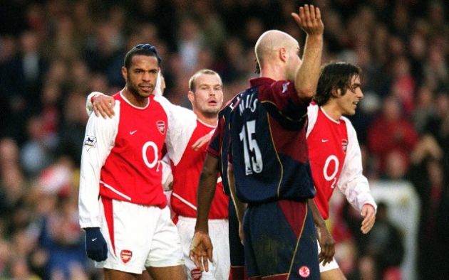 Henry vs Mills Arsenal