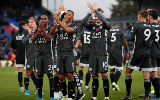 LCFC Youri Tielemans James Maddison Jamie Vardy