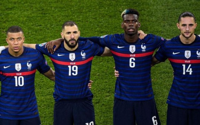 Mbappe Benzema Pogba Rabiot France Euro 2020
