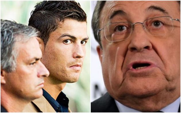 Mourinho Ronaldo Perez pic