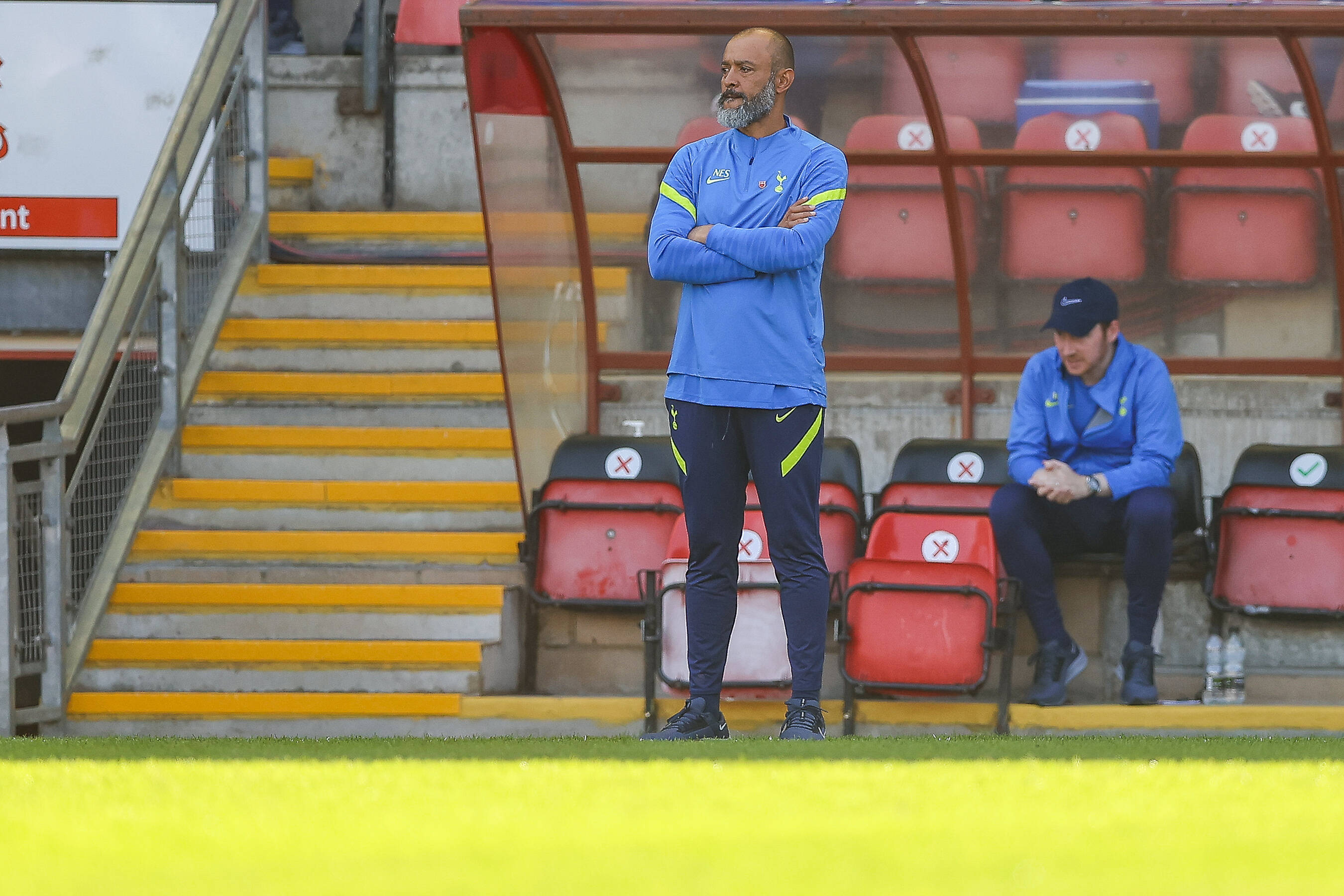 Nuno Espirito Santo managing Spurs in pre-season Nuno Espirito Santo managing Spurs in pre-season