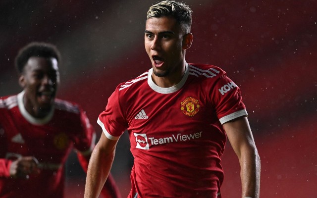 Andreas Pereira Manchester United vs Brentford