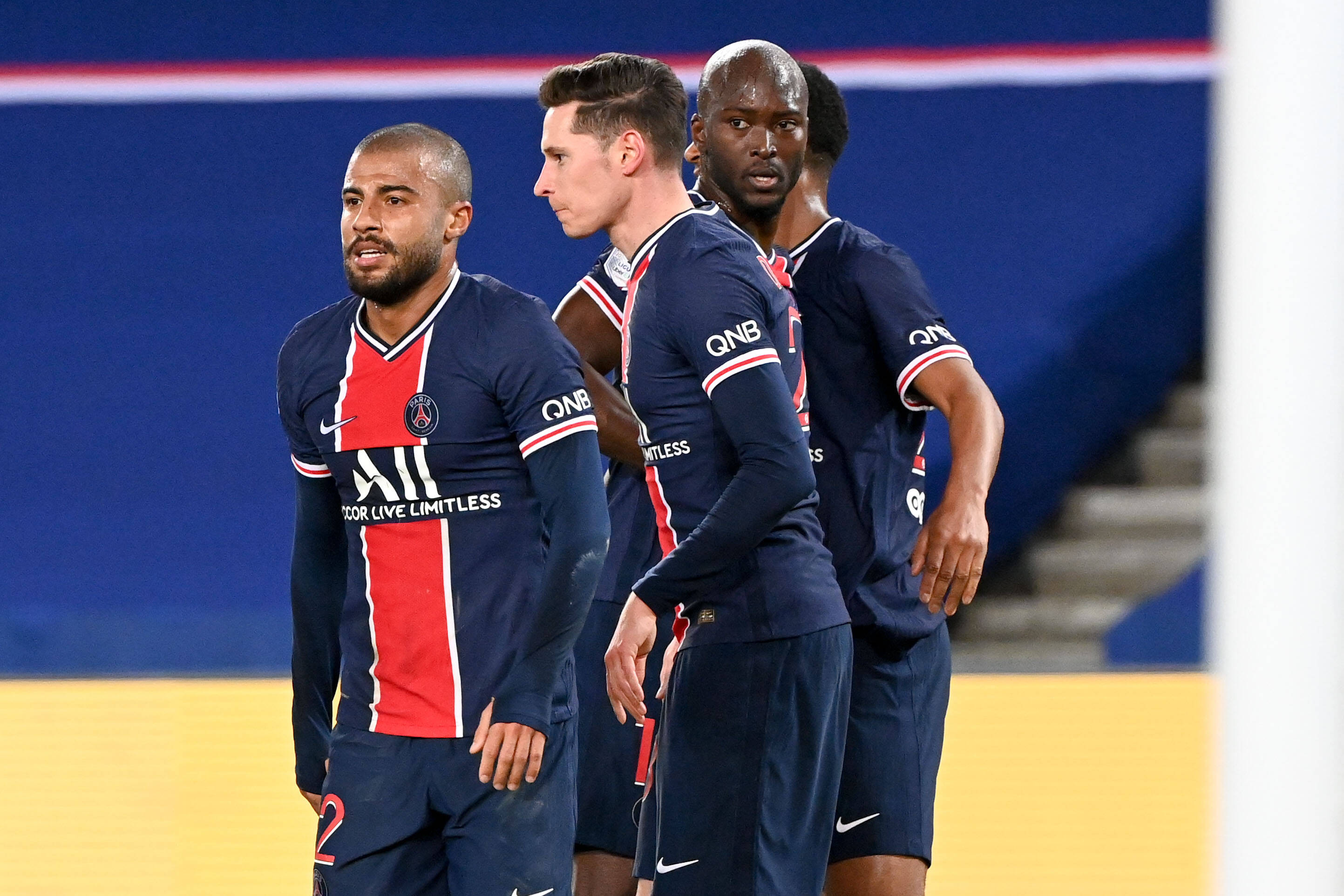 Rafinha and Julian Draxler for PSG