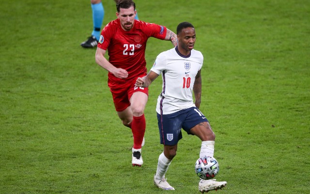 Raheem Sterling vs Denmark Euro 2020