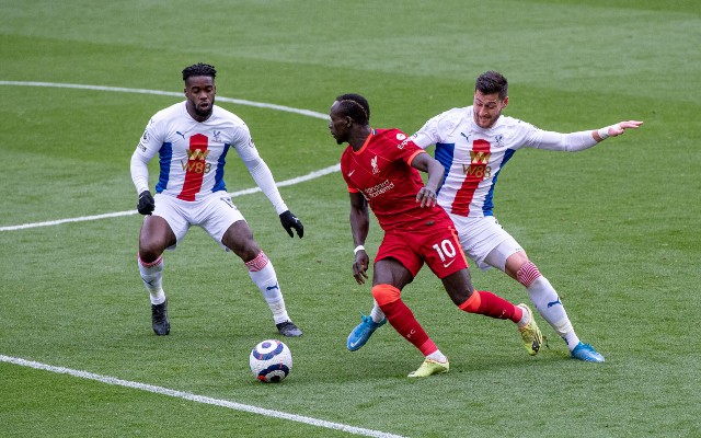 Sadio Mane Liverpool vs Crystal Palace 2021