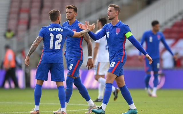 Trippier White Henderson England