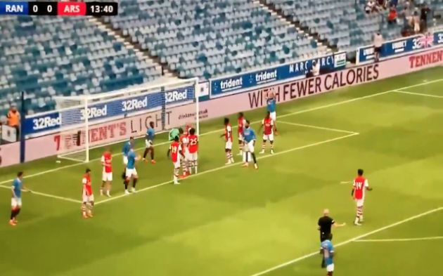 Video - Balogun opens scoring for Rangers in friendly vs Arsenal