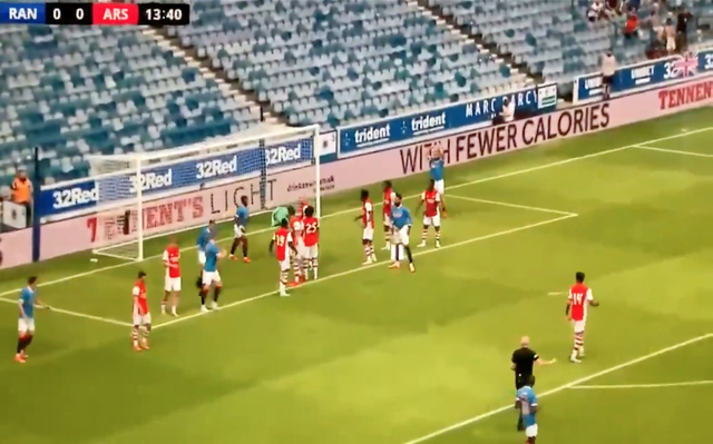 Video - Balogun opens scoring for Rangers in friendly vs Arsenal
