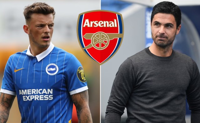 Ben White Mikel Arteta