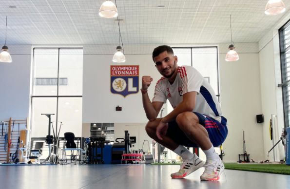 aouar in lyon training