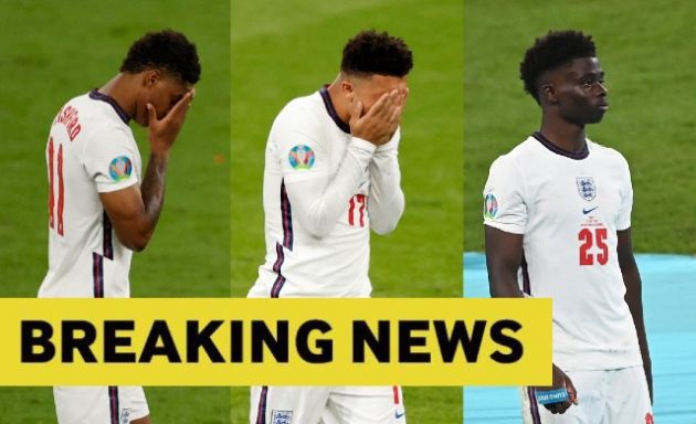 rashford sancho saka england breaking news