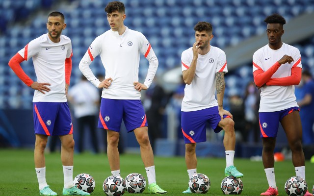 ziyech havertz pulisic hudson-odoi chelsea