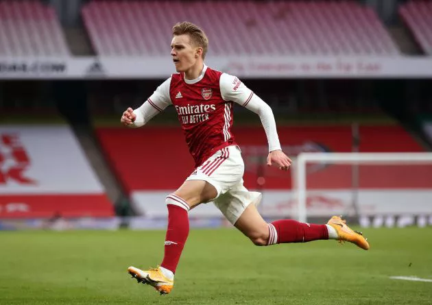 Martin Odegaard of Arsenal