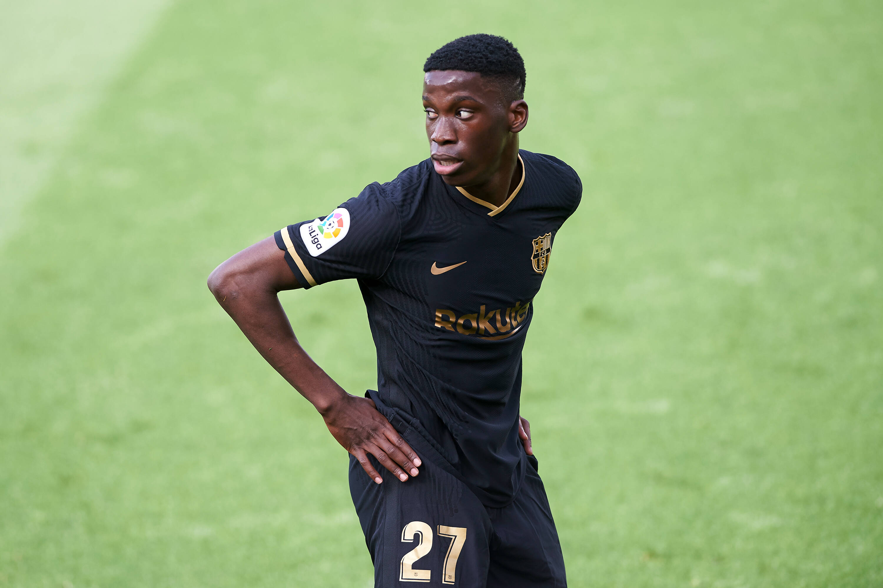 Ilaix Moriba of Barcelona
