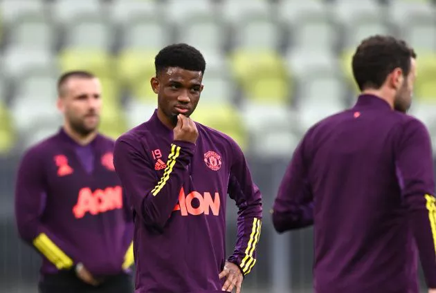 Amad Diallo of Man United