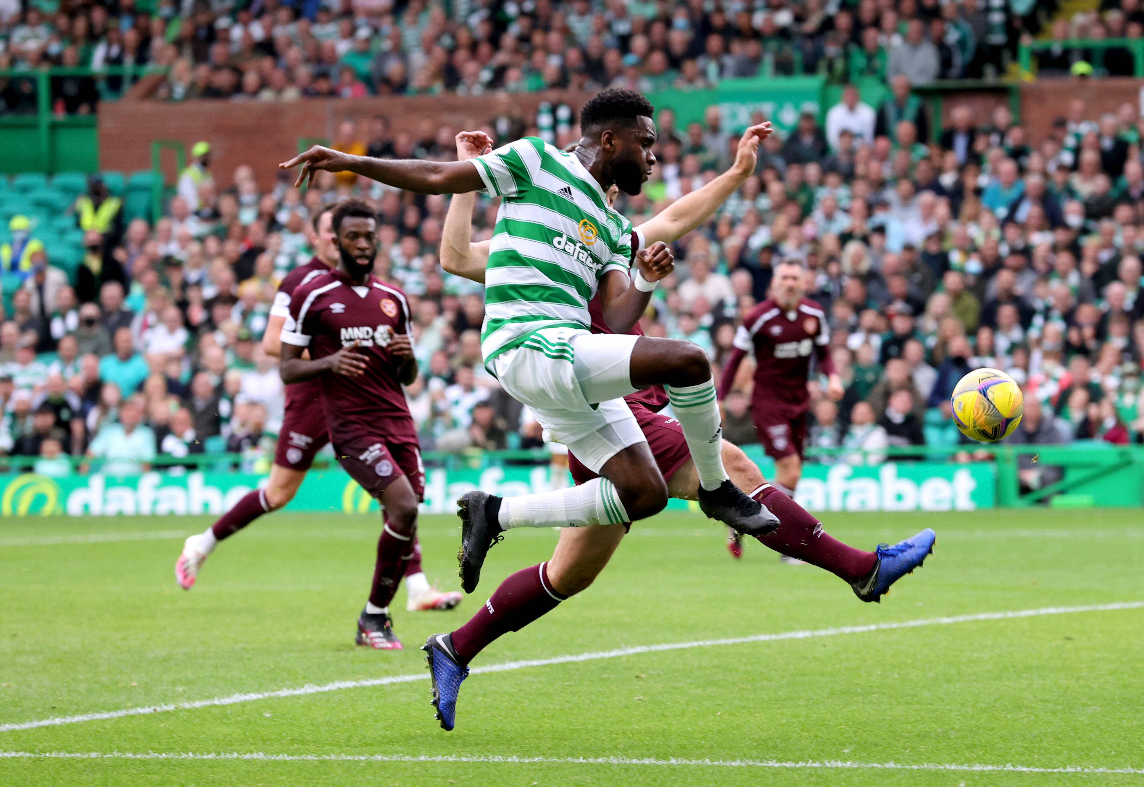 Odsonne Edouard of Celtic is being eyed by Crystal Palace