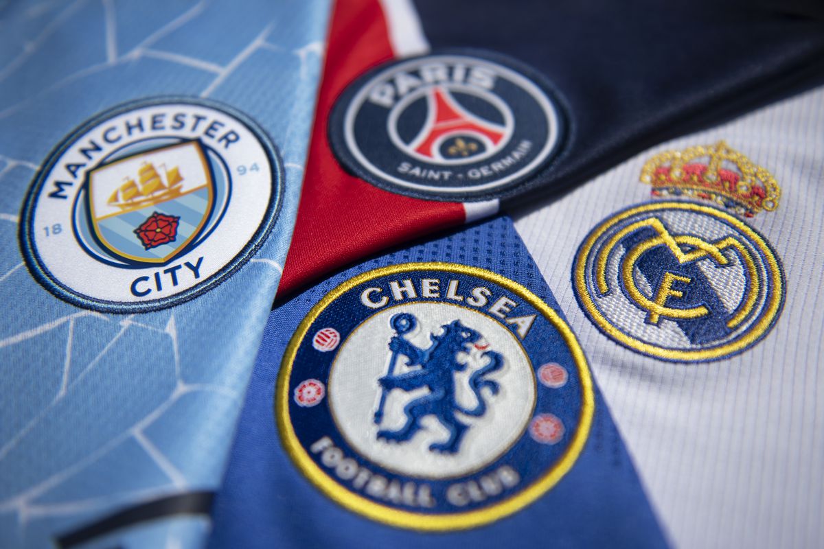 man city chelsea psg real madrid