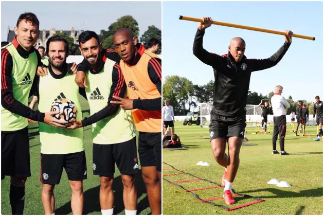 Anthony Martial returns bald to Man United pre-season