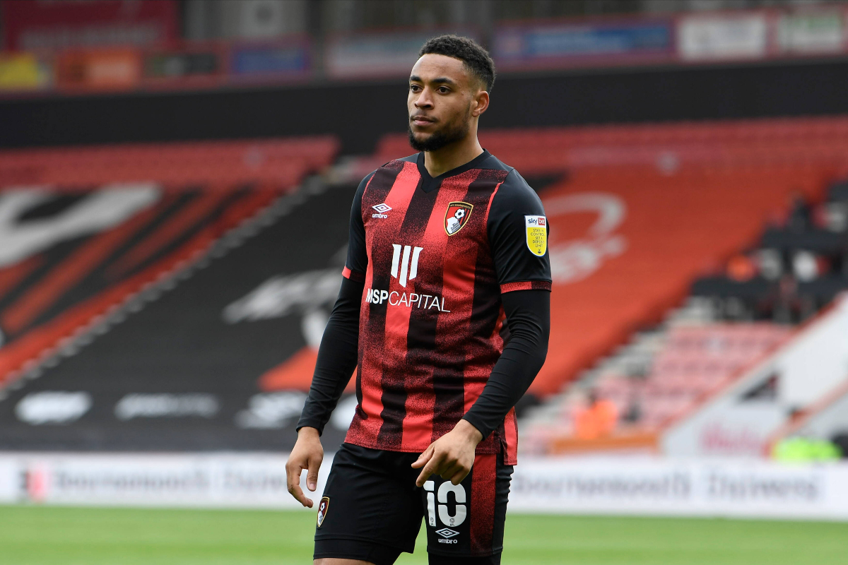 Arnaut Danjuma in action for Bournemouth