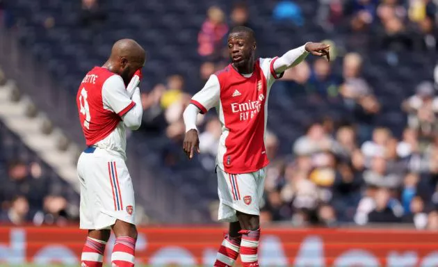 Arsenal FC Alexandre Lacazette Nicolas Pepe
