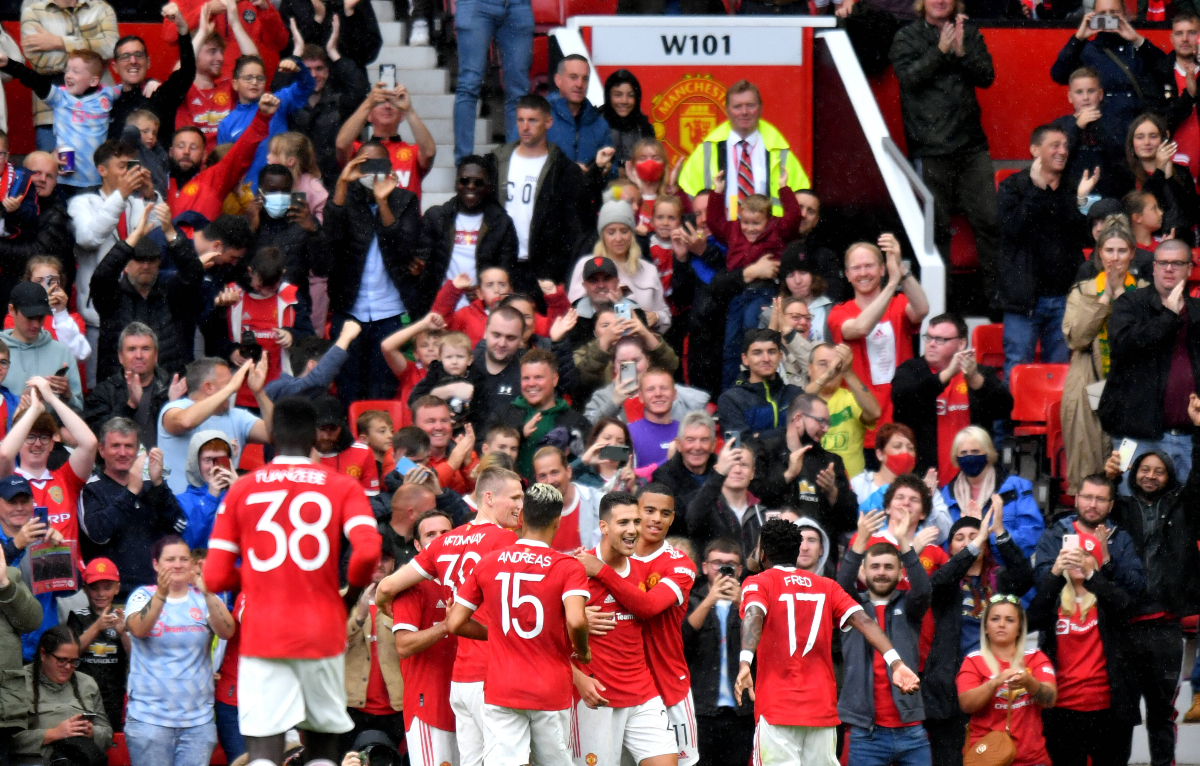 Dalot celebrates pre-season goal for Man United vs Everton