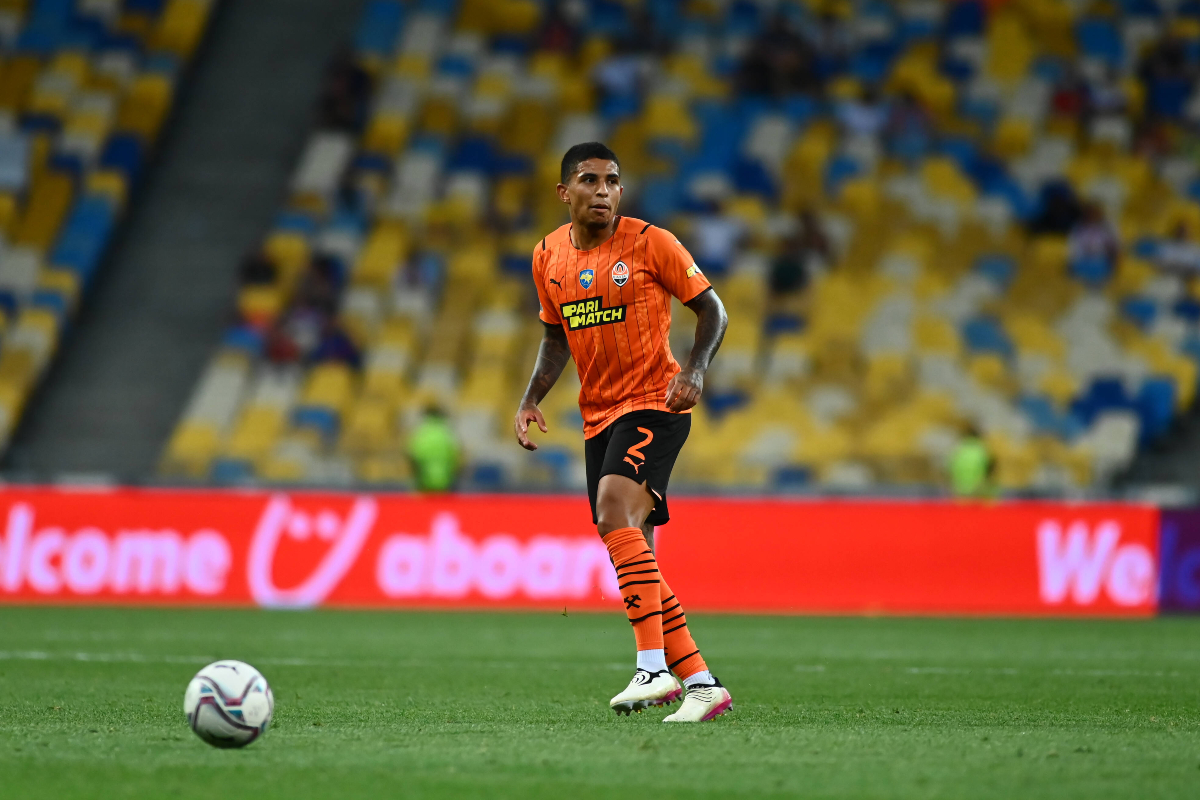 Dodo in action for Shakhtar Donetsk