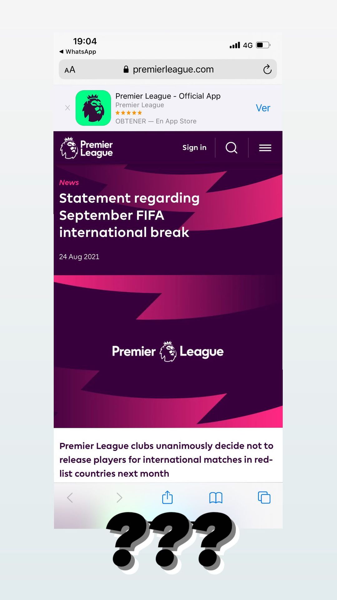 Edinson Cavani questions Premier League red list decision Edinson Cavani questions Premier League red list decision