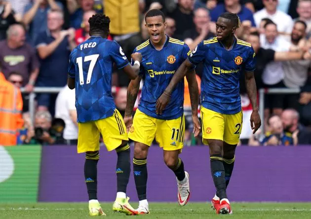 Fred Greenwood Wan-Bissaka Man Utd
