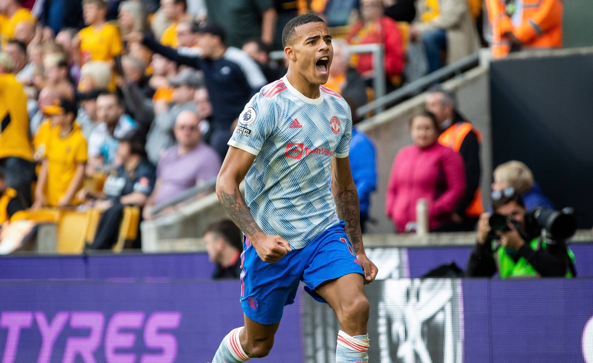 Mason Greenwood Man Utd Wolves Mason Greenwood Man Utd Wolves