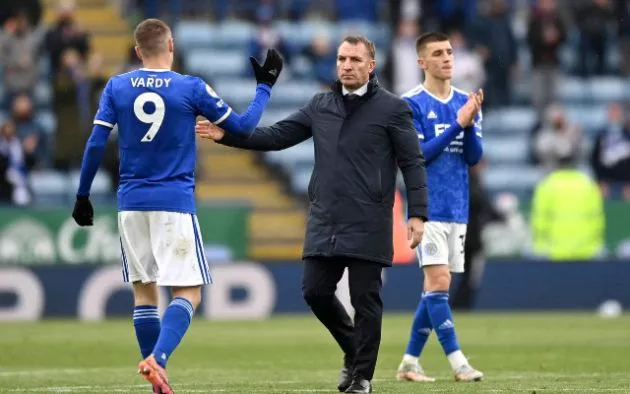 Leicester Jamie Vardy Brendan Rodgers