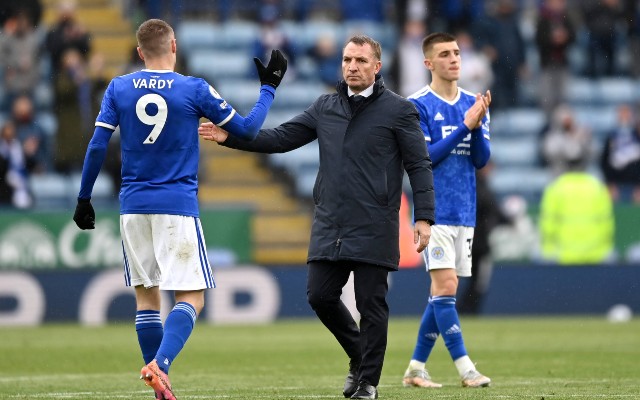 Leicester Jamie Vardy Brendan Rodgers