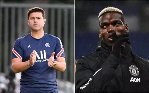 Mauricio Pochettino Paul Pogba PSG Manchester United FC