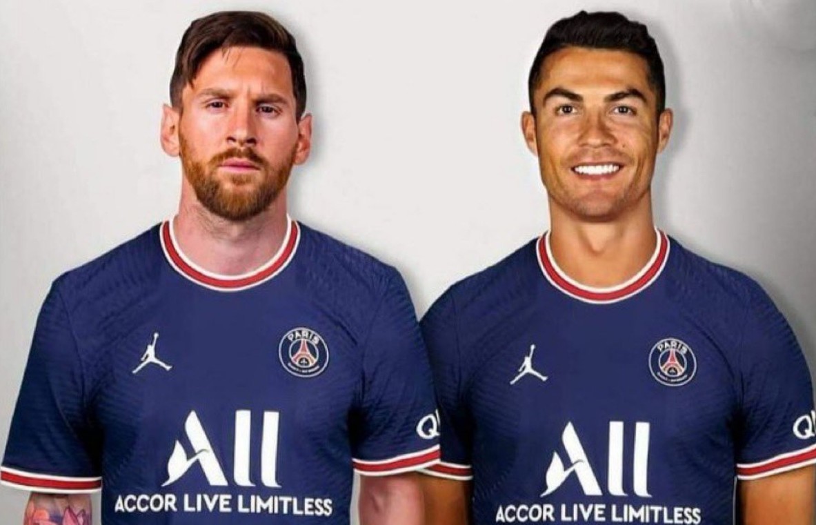 Messi Ronaldo PSG