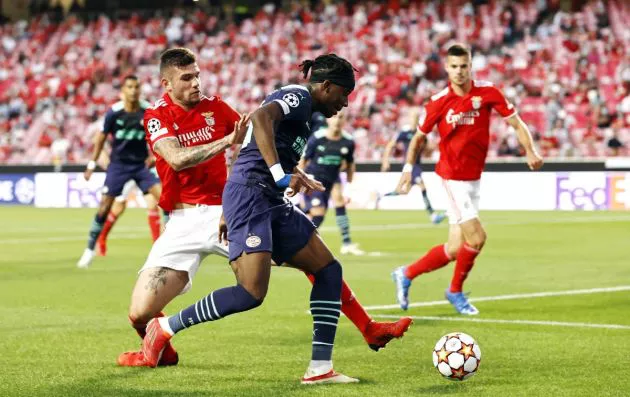 Noni Madueke PSV Benfica