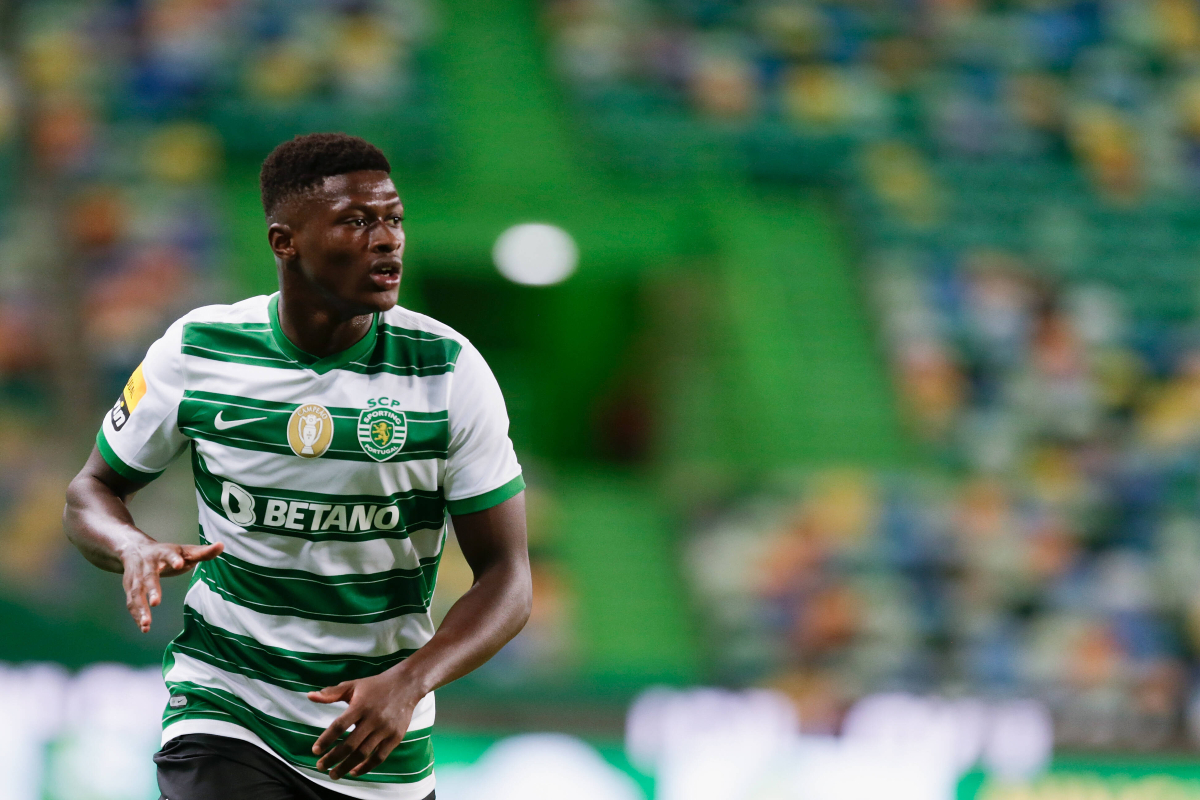 Nuno Mendes in action for Sporting Lisbon
