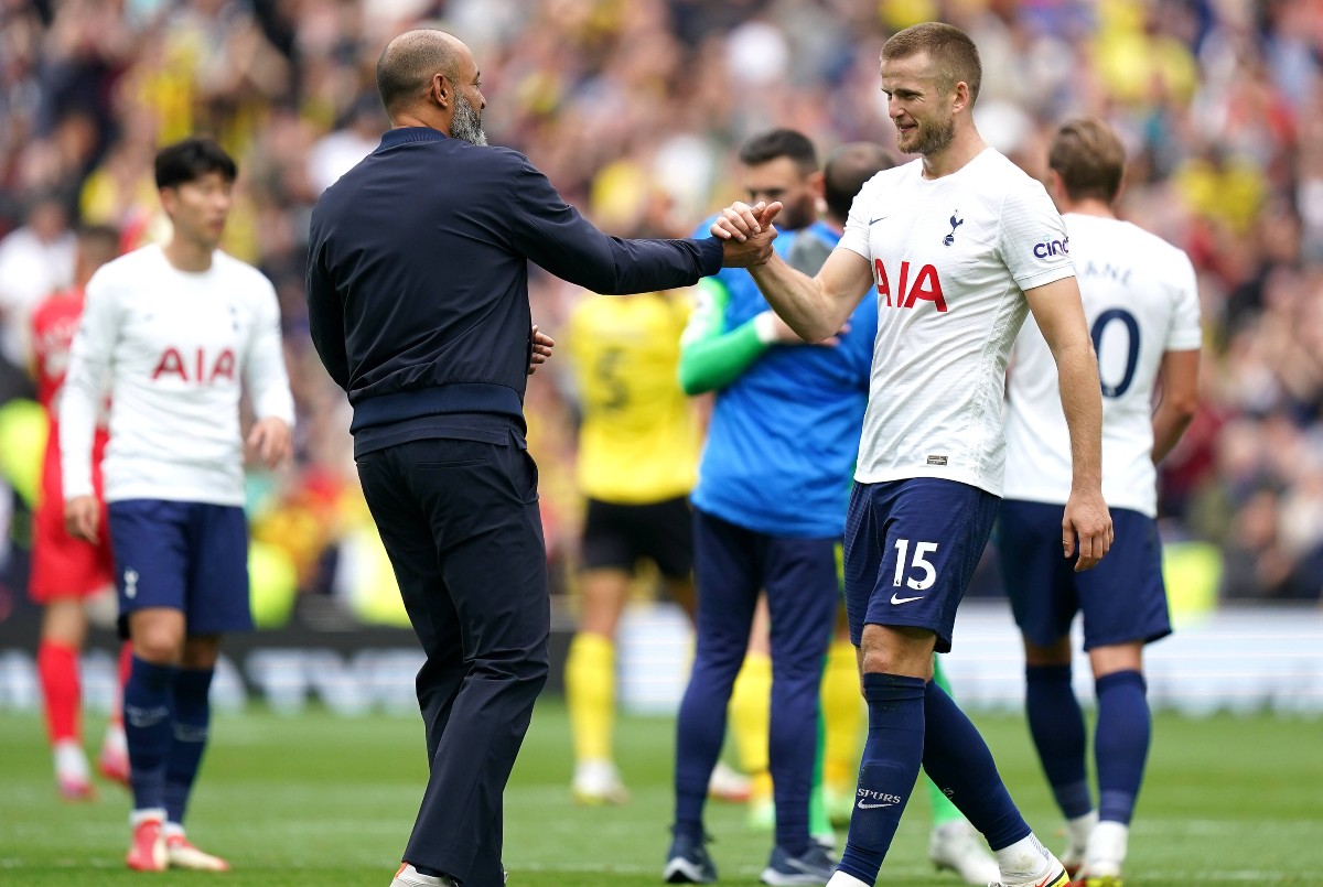 Nuno and Dier Tottenham