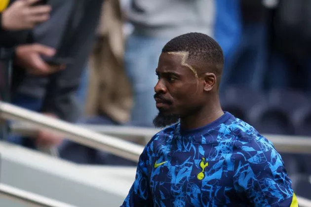 Serge Aurier out of favour for Spurs