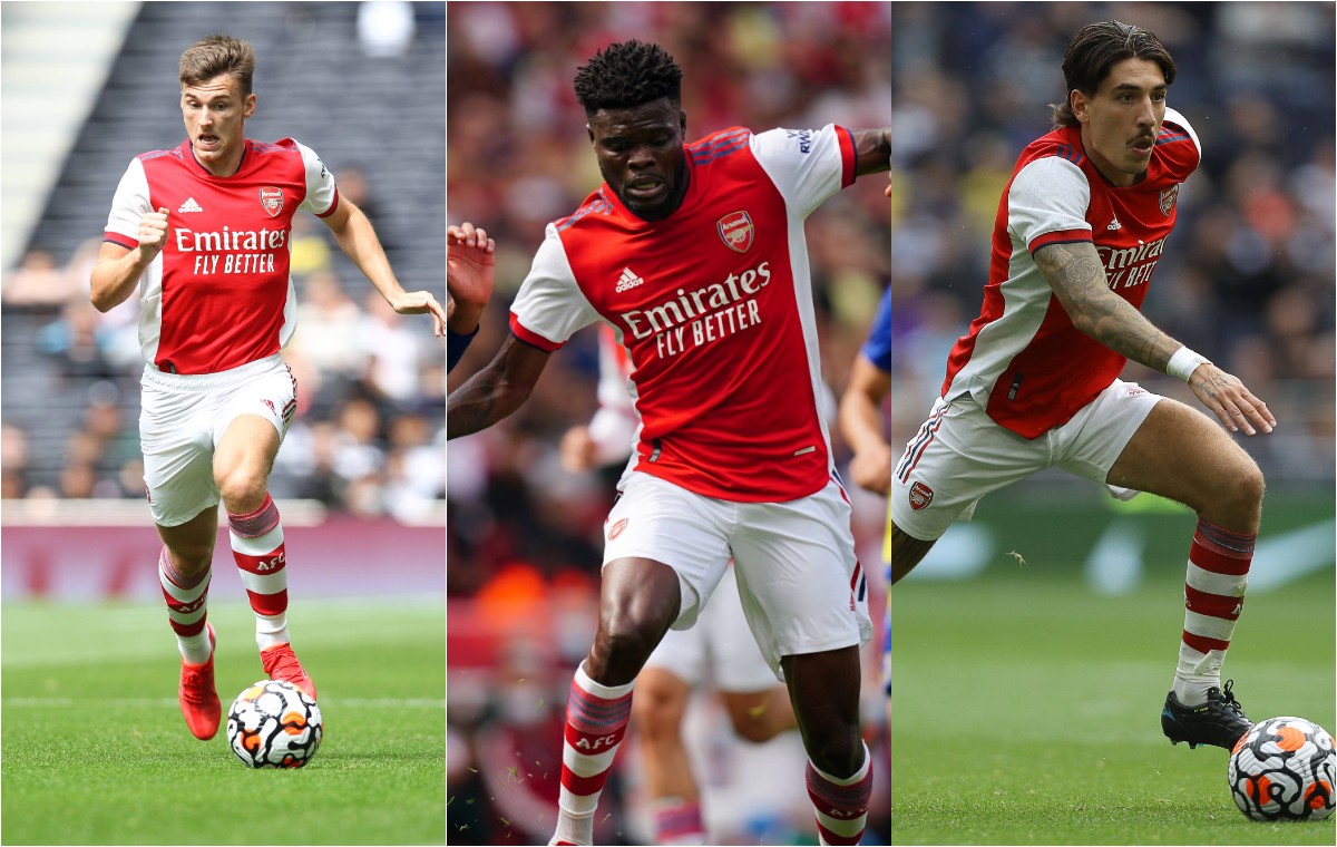 Tierney Partey Bellerin Arsenal