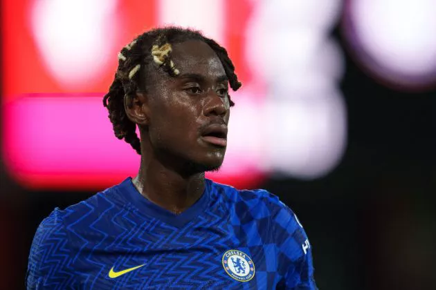 Trevoh Chalobah in pre-season action for Chelsea