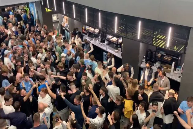 Video - Man City fans sing Rashford and Sancho chant before Spurs opener