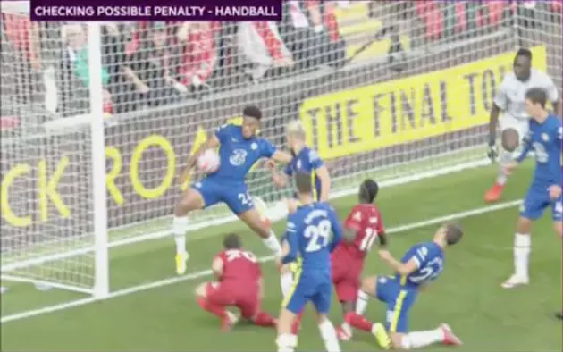 Video - Reece James red card for Chelsea vs Liverpool, Salah scores penalty