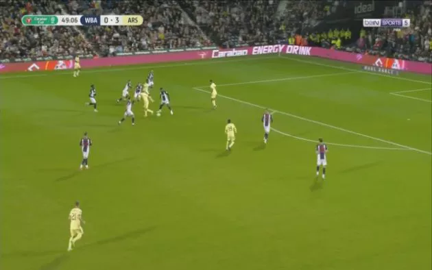 Video - Saka makes it 4-0 to Arsenal vs West Brom