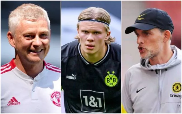 solskjaer haaland tuchel