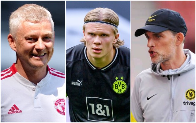 solskjaer haaland tuchel