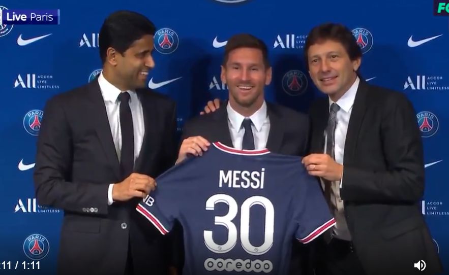 messi khelaifi leonardo