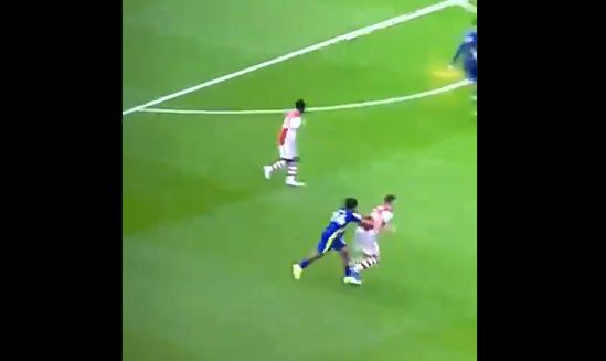 reece james shoves granit xhaka