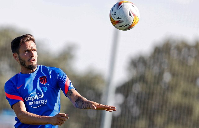 Saul Niguez of Atletico Madrid